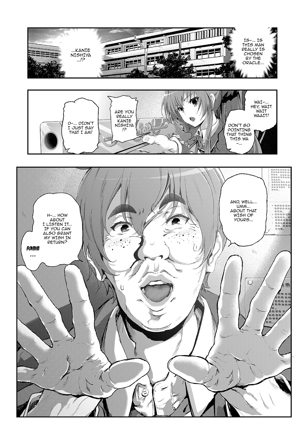 Hentai Manga Comic-Sento Isuzu's Troubles - A World Where Kanie Seiya Is A Perverted Ugly Man-Read-3